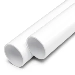 مواسير UPVC ضغط 10 بار قطر خارجي 63 مم سمك 3 مم لون أبيض