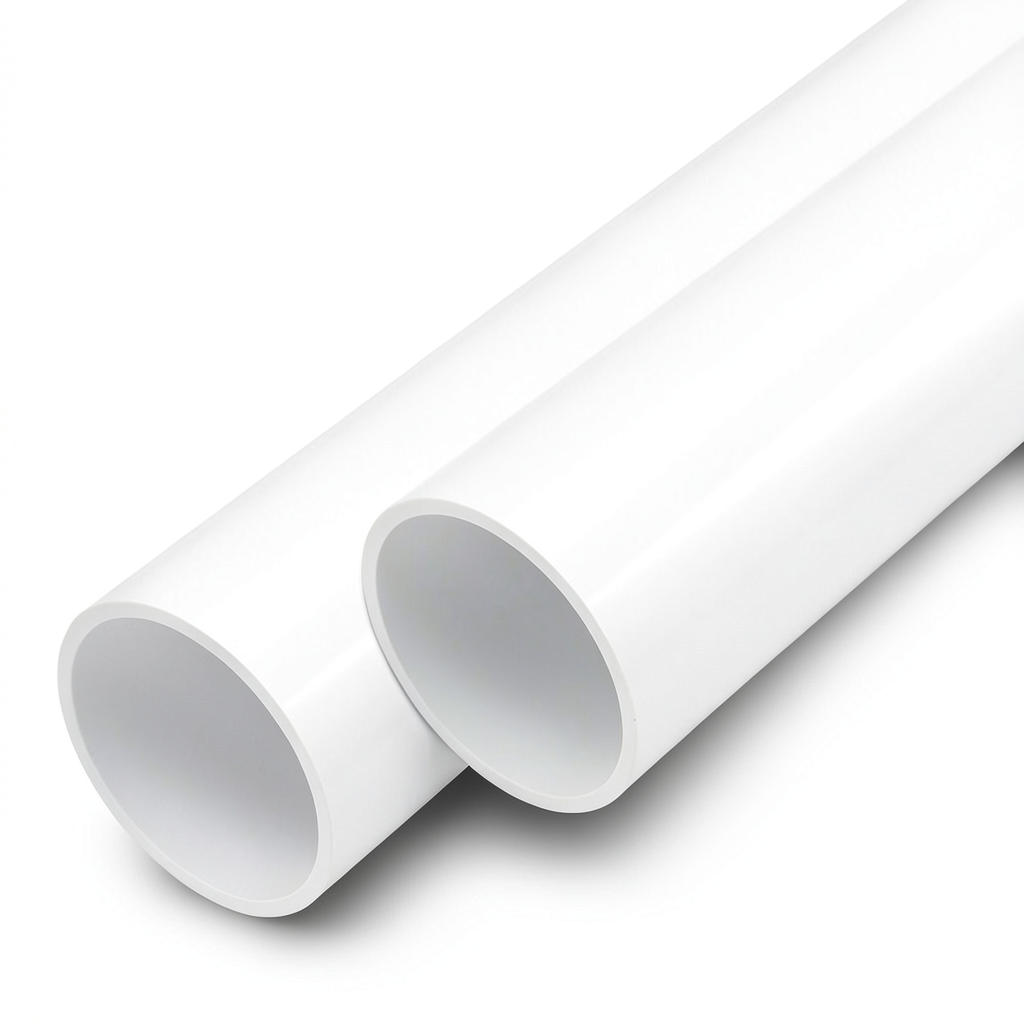 UPVC Pipes Nominal Pressure 10 Bar Outside Diameter 355 mm Thickness 13.6 mm White