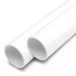 مواسير UPVC ضغط 10 بار قطر خارجي 63 مم سمك 3 مم لون أبيض