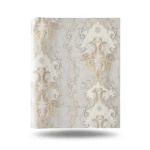 Italian Wallpaper Classic Design 10m x 1.06m, Beige