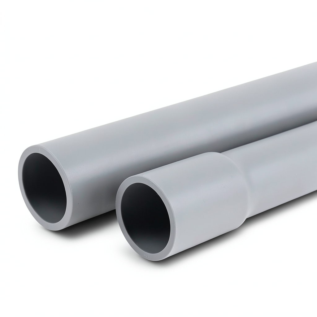 UPVC Pipes ¾ Inch Schedule 80 Thickness 3.91 mm Gray