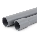 أنابيب UPVC جدول 80 مقاس ½1 إنش سمك 5.08 مم لون رمادي