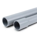 مواسير UPVC الوطني جدول 80 مقاس 3 إنش سمك 7.62 مم لون رمادي