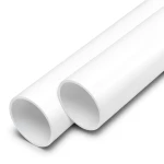 مواسير UPVC ضغط 10 بار قطر خارجي 40 مم سمك 1.9 مم لون أبيض