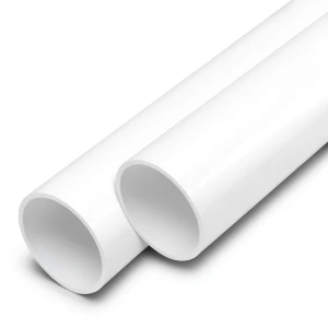 مواسير UPVC ضغط 10 بار قطر خارجي 40 مم سمك 1.9 مم لون أبيض