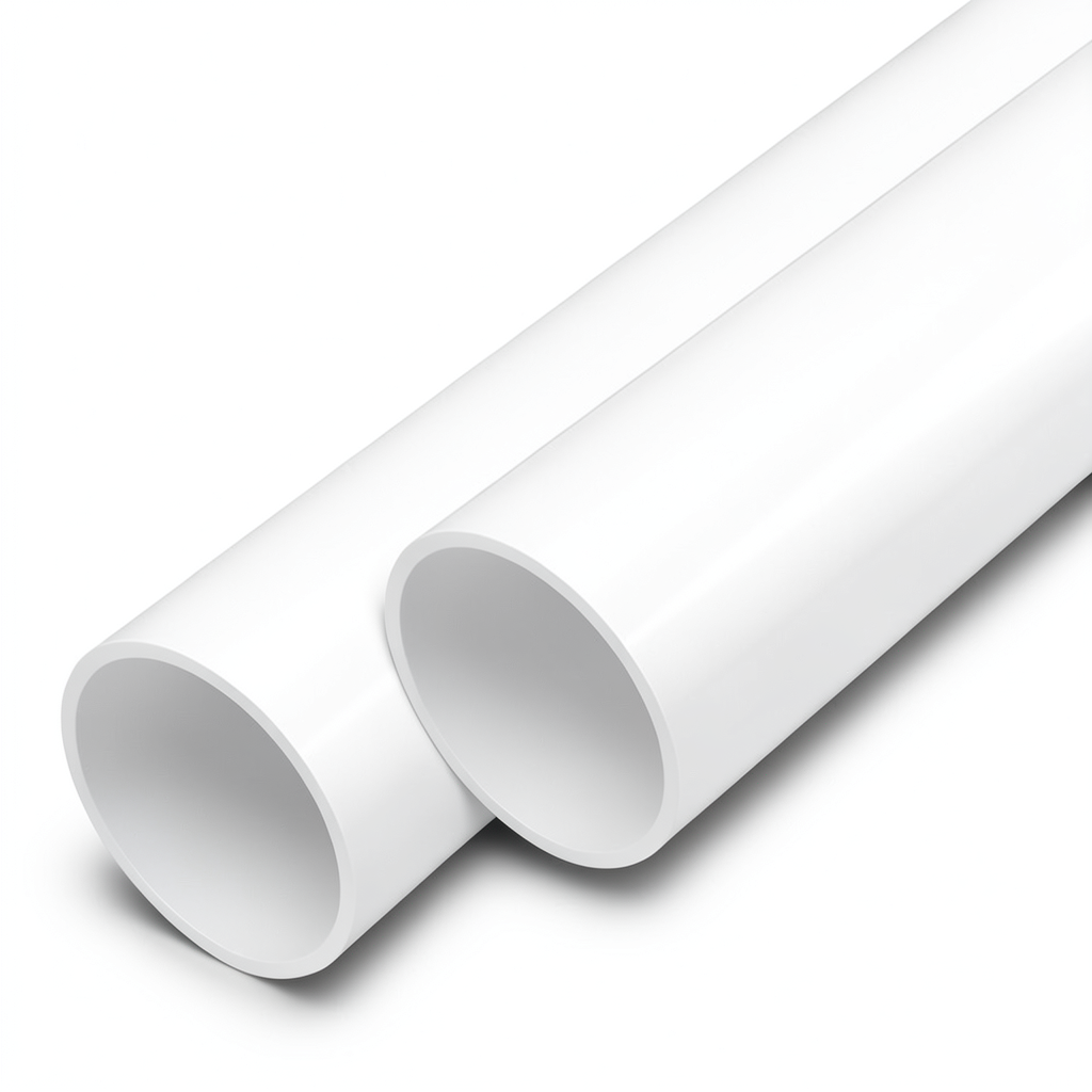 مواسير UPVC ضغط 10 بار قطر خارجي 40 مم سمك 1.9 مم لون أبيض