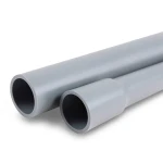 أنابيب UPVC جدول 80 مقاس 4 إنش سمك 8.56 مم رمادي
