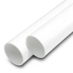 مواسير UPVC ضغط اسمي 10 بار قطر خارجي 225 مم سمك 8.6 مم أبيض