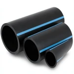 أنابيب HDPE الوطني ضغط 6 بار قطر 50 مم سمك 1.8 مم لون أسود