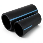 أنابيب HDPE الوطني ضغط 6 بار قطر 50 مم سمك 1.8 مم لون أسود