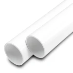 مواسير UPVC ضغط 10 بار قطر خارجي 63 مم سمك 3 مم لون أبيض