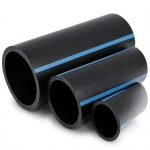 أنابيب HDPE NPF ضغط 6 بار قطر خارجي 90 مم سمك 2.7 مم لون أسود