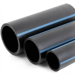 أنابيب HDPE الوطني للضغط العالي 6 بار قطر 110 مم سمك 3.2 مم لون أسود