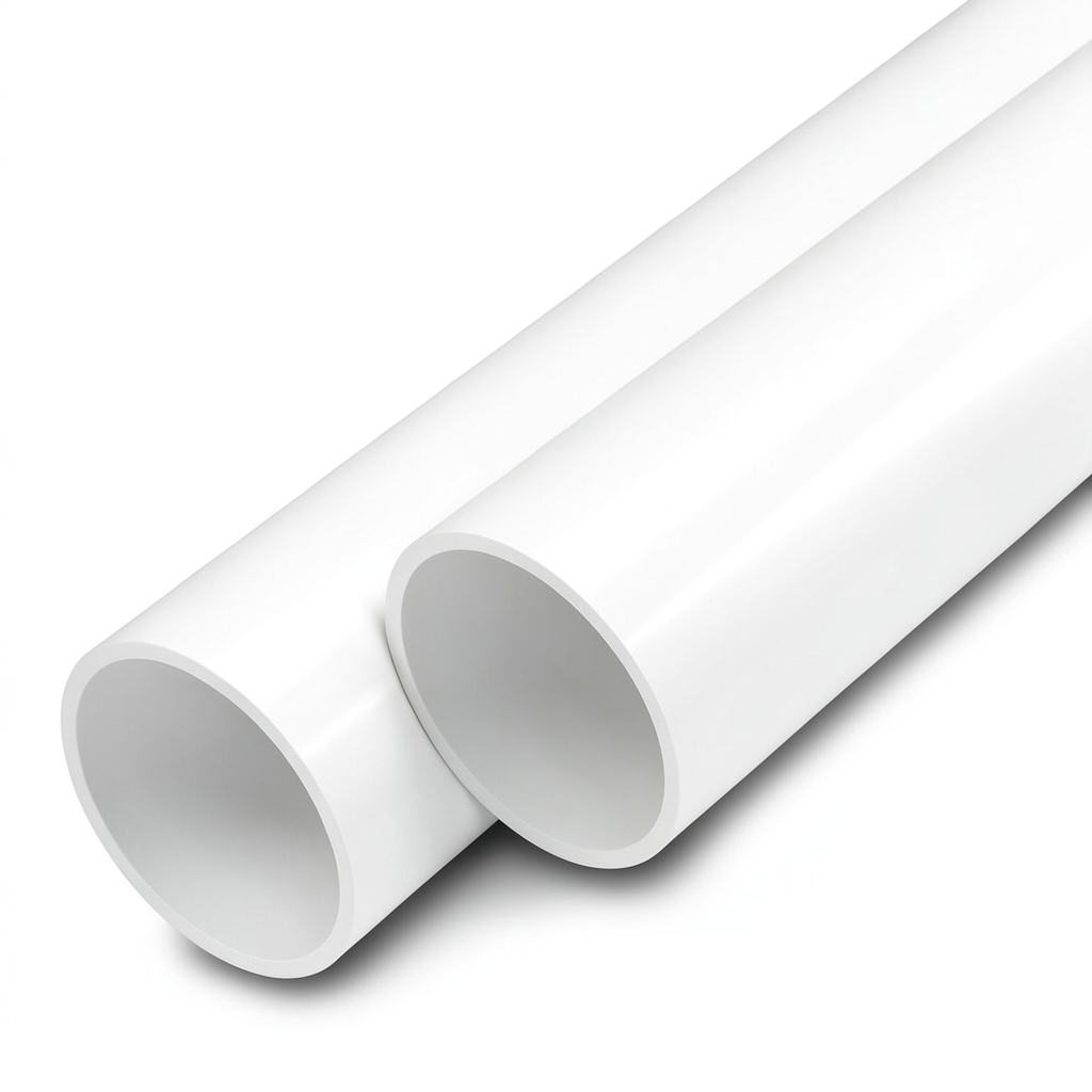 UPVC Pipes Nominal Pressure 10 Bar Outside Diameter 400 mm Thickness 15.3 mm White