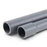 مواسير UPVC مقاس ¾ إنش جدول 80 سمك 3.91 مم لون رمادي