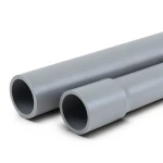 أنابيب UPVC جدول 80 مقاس ½1 إنش سمك 5.08 مم لون رمادي
