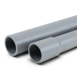 أنابيب UPVC جدول 80 مقاس ½1 إنش سمك 5.08 مم لون رمادي
