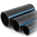 مواسير HDPE الوطني لشبكات المياه ضغط 6 بار قطر 280 مم سمك 8.2 مم أسود