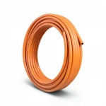 لفة أنابيب HDPE المنى ضغط 10 بار [PE 100] قطر خارجي 16 مم سمك 3 مم لون برتقالي  
