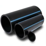 أنابيب HDPE الوطني ضغط 6 بار قطر 500 مم سمك 14.6 مم لون أسود