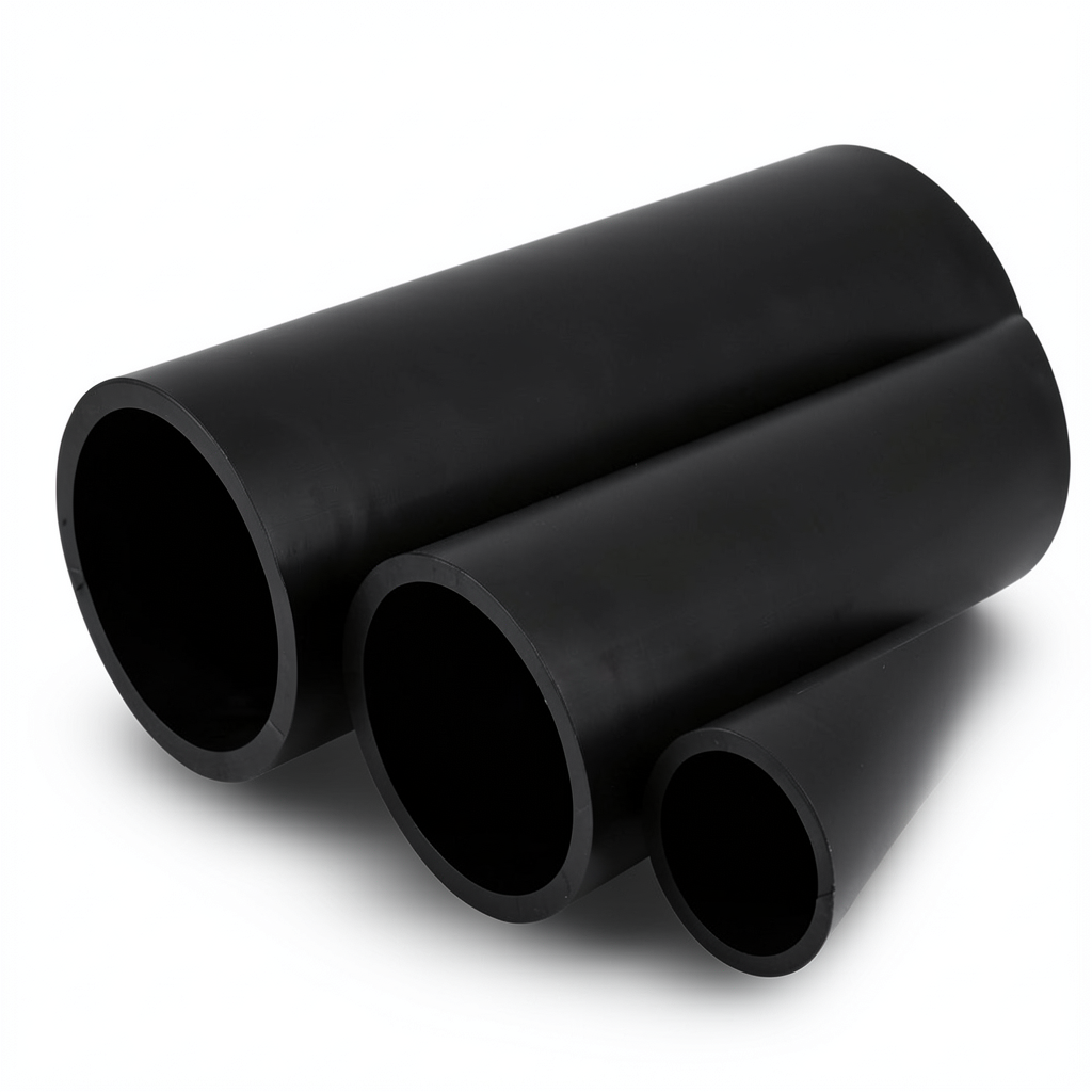 أنابيب HDPE الوطني ضغط 6 بار قطر 500 مم سمك 14.6 مم لون أسود