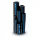Sappco HDPE Pipe   PE 100  Size (OD) 400 mm Thickness 19.1 mm Black Color