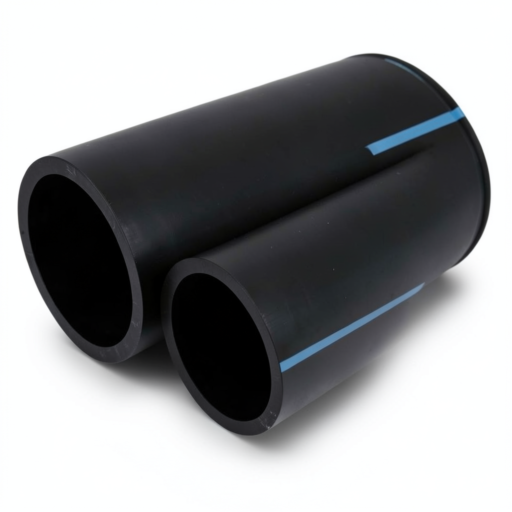 مواسير HDPE الوطني ذات ضغط عالي 6 بار قطر 560 مم سمك 16.4 مم لون أسود
