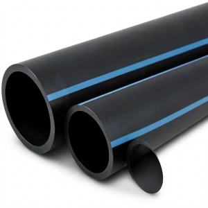 NPF HDPE Pipes Pressure 6 Bar Outside Diameter 90 mm Thickness 2.7 mm Black