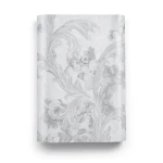 Italian Wallpaper Gray Color Floral Design, Size 10mx0.70m, Model rc17053