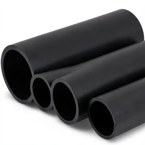 NPF HDPE Pipes Pressure 6 Bar Outside Diameter 125 mm Thickness 3.7 mm Black