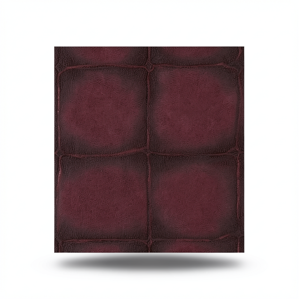 Italian Wallpaper Dark Red Color Modern Design, Size 10mx0.70m, Model rc17026