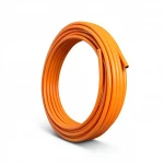 Almona HDPE Plastic Coil Pipe PN 10 Bar [PE 100] Outside Diameter 110 mm Thickness 10 mm Color Orange  