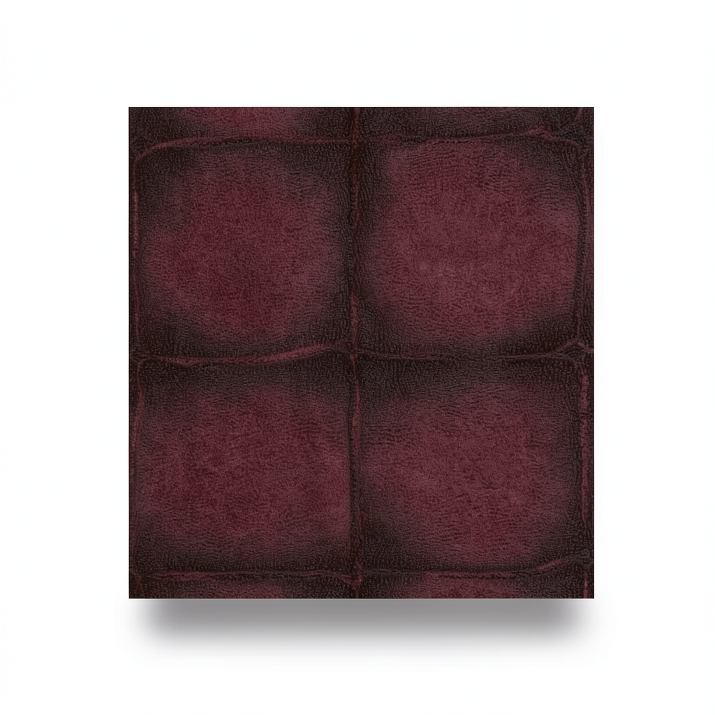 Italian Wallpaper Dark Red Color Modern Design, Size 10mx0.70m, Model rc17026