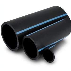 مواسير HDPE الوطني ضغط 6 بار قطر 225 مم سمك 6.6 مم لون أسود