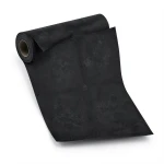 Italian Wallpaper Modern Design Size 10mx0.70m Black Color, Model rc17027