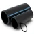 NPF HDPE Pipes Pressure 6 Bar Diameter 250 mm Thickness 7.3 mm Black - Image 1