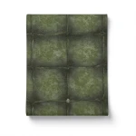 Italian Wallpaper Green Color Modern Design, Size 10m x 0.70m, Model rc17034