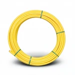 Almona HDPE Coil Pipe PN 8 Bar [PE 80] OD 40 mm Thickness 3.7 mm Color Yellow  