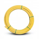 Almona HDPE Coil Pipe Pressure 8 Bar [PE 80] Size (OD) 75 mm Thickness 6.8 mm Color Yellow  