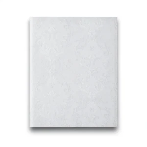 ورق جداري تصميم كلاسيك لون رمادي فاتح 10 م × 1.06 م، موديل 82810