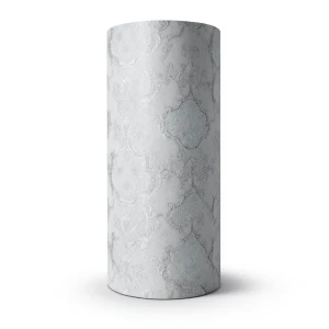 Italian Wallpaper Classic Design 10m x 1.06m, Gray