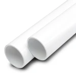 مواسير UPVC ضغط 12.5 بار قطر خارجي 110 مم سمك 5.3 مم لون أبيض