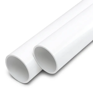 مواسير UPVC ضغط 12.5 بار قطر خارجي 110 مم سمك 5.3 مم لون أبيض