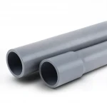 UPVC Pipes NPF Brand For Electrical Systems  EPC 80  Size 3 inch Thickness 7.62 mm Gray Colour