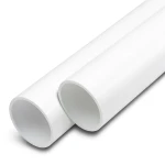مواسير UPVC ضغط اسمي 12.5 بار قطر خارجي 140 مم سمك 6.7 مم لون أبيض