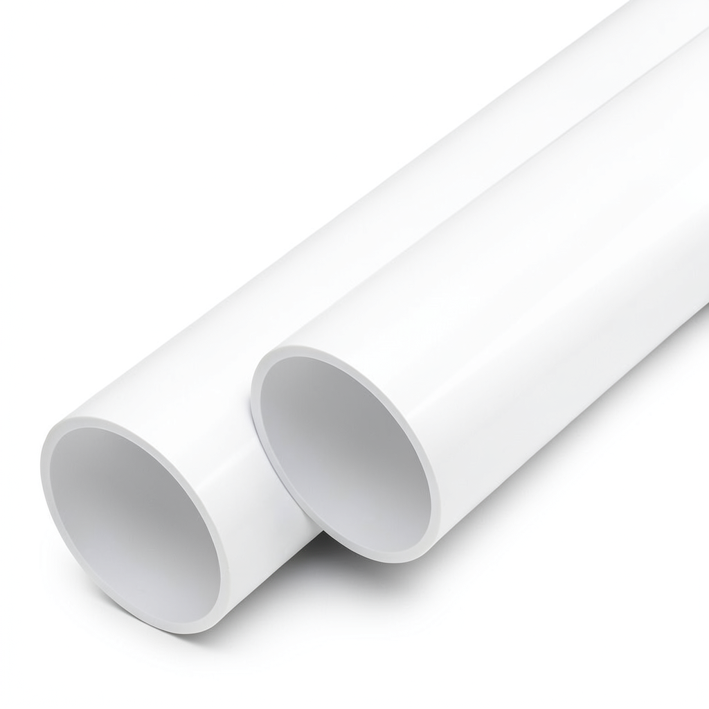 UPVC Pipes Nominal Pressure 12.5 Bar Outside Diameter 160 mm Thickness 7.7 mm White