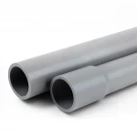 مواسير UPVC الوطني ضغط 6 بار  قطر خارجي 280 مم سمك 8.20 مم لون رمادي