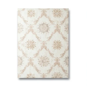 Wall Decoration Classic Design 10 m x 1.06 m Beige, Model 82822
