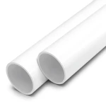 مواسير UPVC ضغط اسمي 12.5 بار قطر خارجي 225 مم سمك 10.8 مم لون أبيض