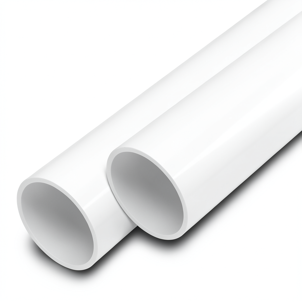 UPVC Pipes Nominal Pressure 12.5 Bar Outside Diameter 250 mm Thickness 11.9 mm White